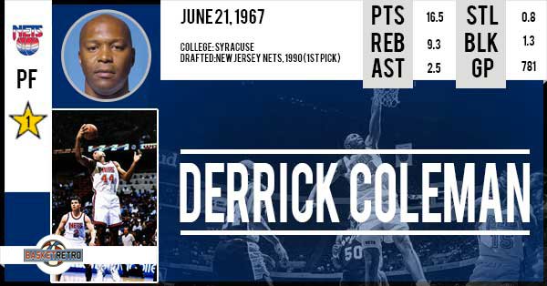 Happy Birthday Derrick Coleman   