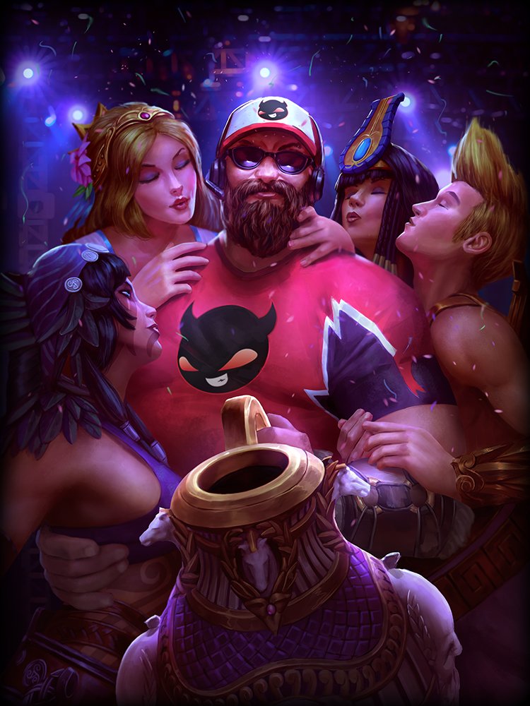 Ragachak's tweet photo. Today I [@ishyjulu] take a look at the new #SmiteAdventure / Bacchus #originalthiccness @GabrielMug @HiRezTodesberg https://t.co/drQ42Jc7xQ https://t.co/84PfhTvvpV