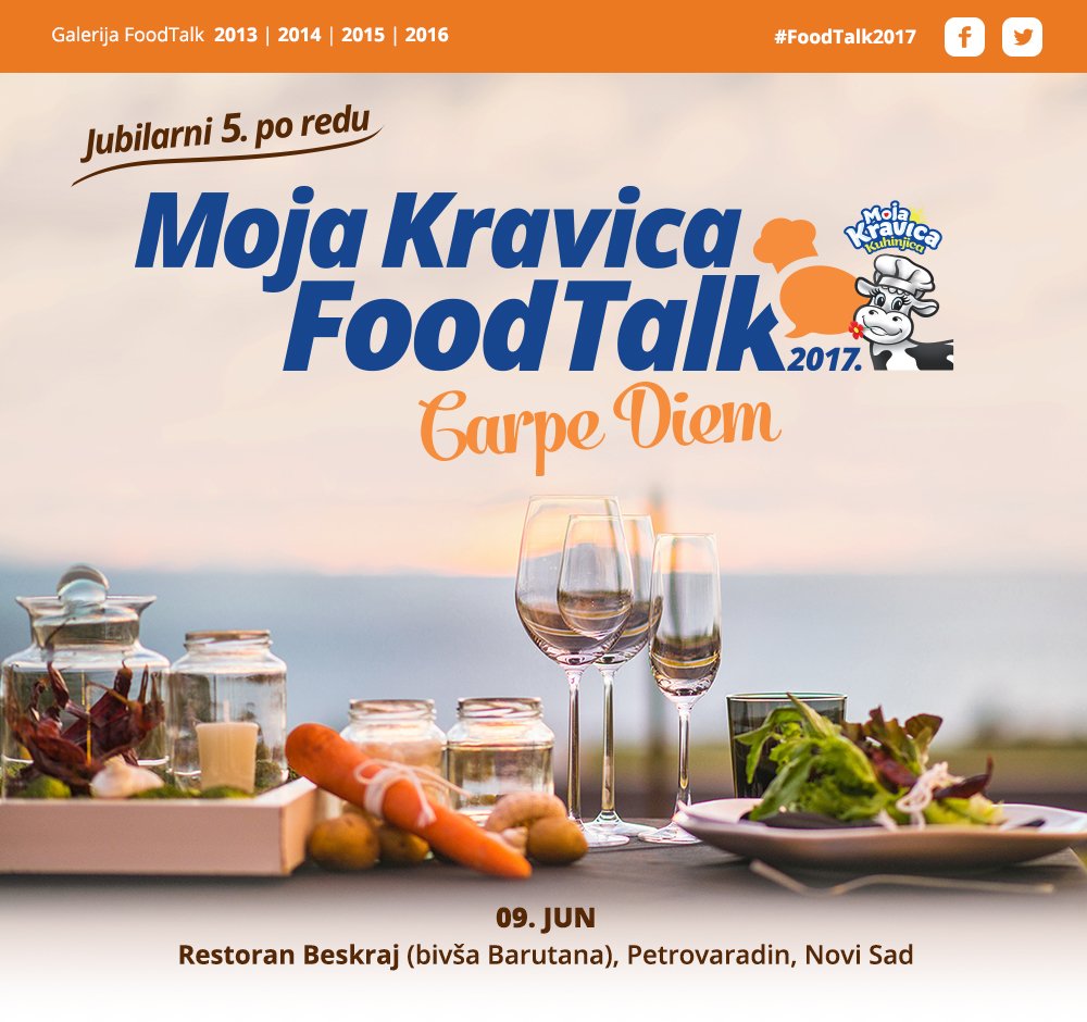 ekoneckg's tweet photo. Konferencija o hrani “MojaKravica Food Talk” održaće se 9. juna u Petrovaradinu. https://t.co/qI81XtPB3L #mojakravica #Foodtalk2017 https://t.co/EFa4cSrnRK
