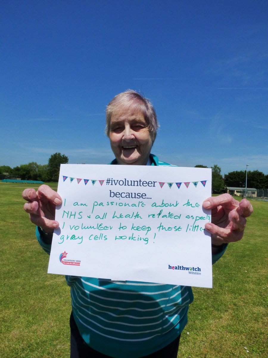 HWWilts's tweet image. Meet Anne from Corsham who volunteers with us #Healthwatch #VolunteersWeek #IVolunteerBecause healthwatchwiltshire.co.uk/volunteering/