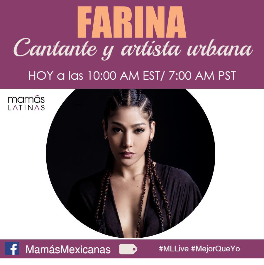 MamasLatinasUSA's tweet photo. Esta mañana recibimos en nuestra casita de #MamásLatinas a @FARINAMUSIC. Conéctate en el Facebook/MamásLatinas #MLLive, #MejorQueYo https://t.co/Yqs6wYYFUe