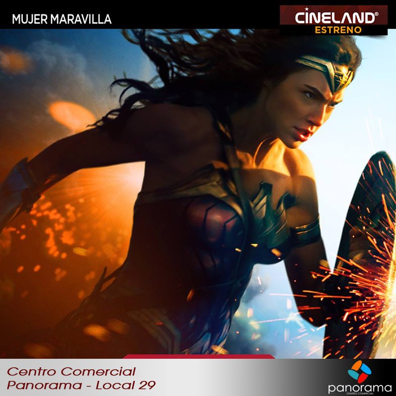 ccpanorama's tweet photo. HOY en los #JuevesDeEstrenos, MUJER MARAVILLA y RÁPIDO Y PELUDO.
#Cineland #MujerMaravilla #RápidoYPeludo #ccPanorama @infocineland https://t.co/4I3YOIdxay
