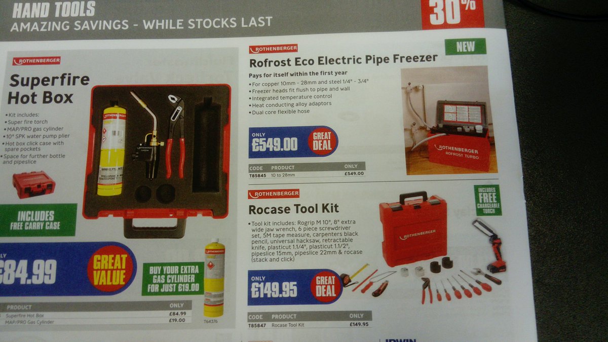 psunderland7117's tweet photo. More offers @plumbcenterUK #RothenbergerUk https://t.co/h46MvWaWgh