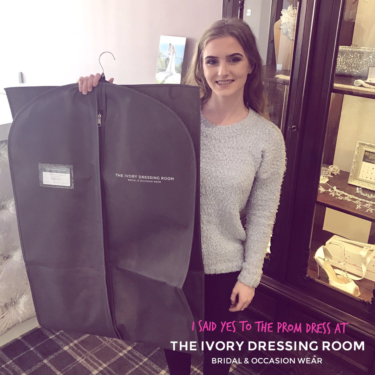 TheIDR_Bridal's tweet photo. Congratulations to Rebecca who chose her prom dress today! 💃🏻 #PromDress #YesToThePromDress #Prom #Prom2017 https://t.co/Bjq0MBzUgy