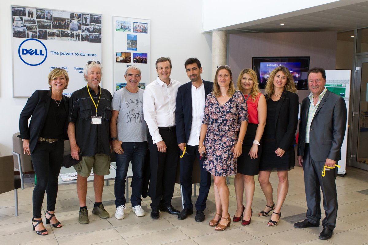 DellTechFrance's tweet photo. #moncartableconnecte en images sur le site de DellEMC à #Montpellier ,encore bravo pour votre engagement https://t.co/OLuTrx27OA https://t.co/tceJHHghx4