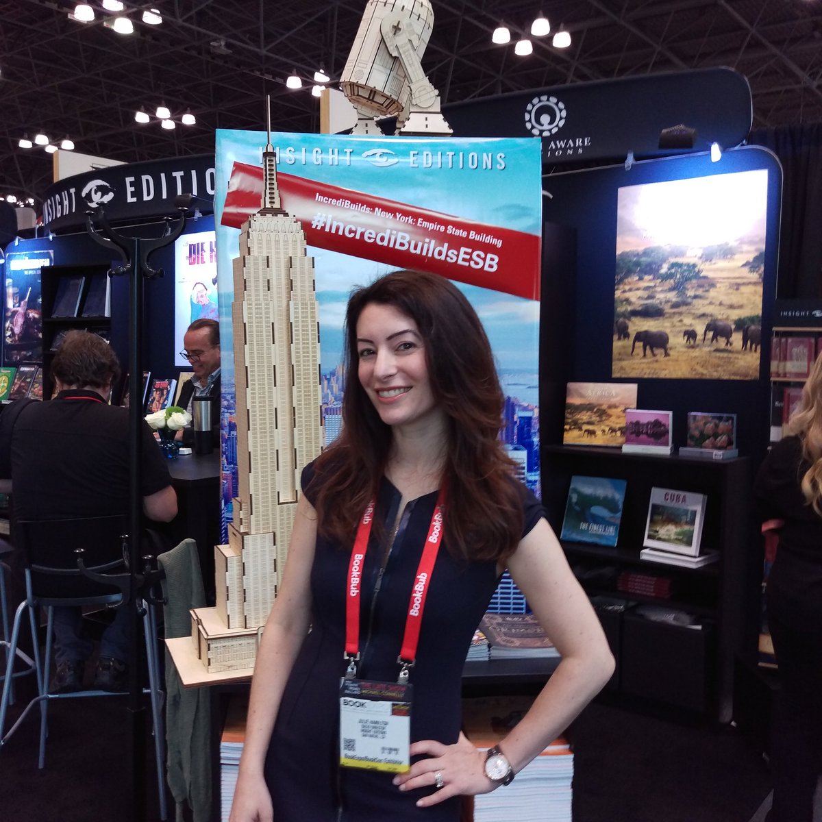 Incredi_Builds's tweet photo. Come take a selfie with our #IncrediBuildsESB at #BookExpo booth 1521 https://t.co/W7uy1gTrU8