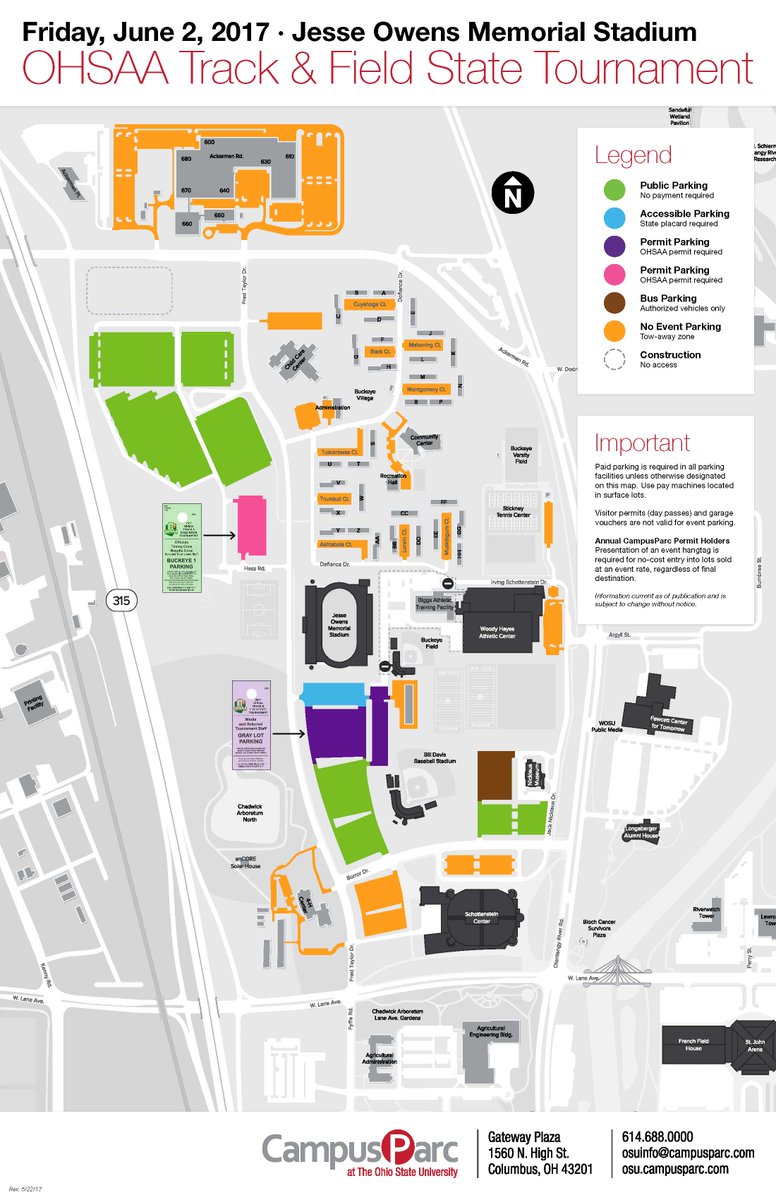 Ohio State Athletics Ticket Office Parking Could Be Affected For Those Trying To Get To The Ticket Office Tomorrow Weekend Parking Maps Info T Co Jikkd70fpq T Co Ez9xowcest