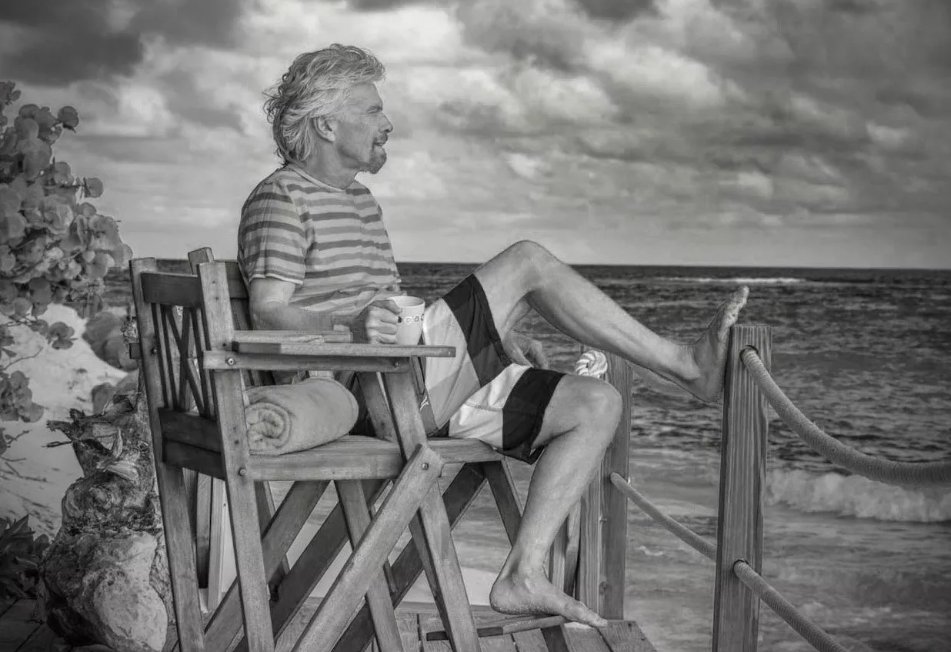 richardbranson's tweet photo. Don’t waste your time stressing about nominal things, or that which you cannot change: https://t.co/k6S0dqFScr https://t.co/OJmlk7qzcy