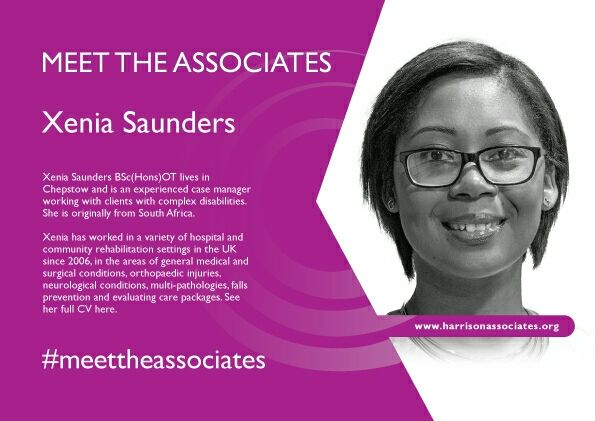 Harrison_Assoc's tweet photo. Time for June's #MeetTheAssociate! South African Xenia Saunders is a skilled case manager working with clients with complex disabilities https://t.co/sNW7FNpgKd