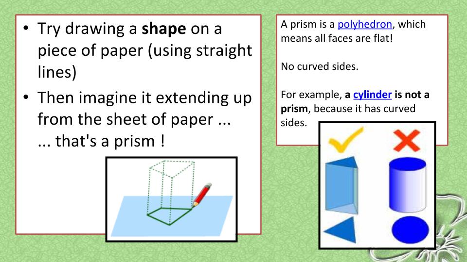 KiciaRashid's tweet photo. What is the difference between a prism and a pyramid? #geometryjourney continues https://t.co/zLiqFZtNUQ