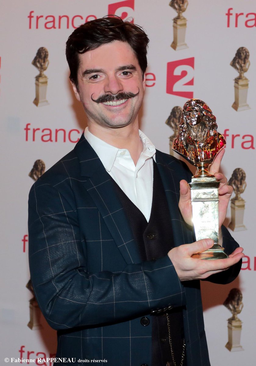 Quelle belle soirée ! #merci #Paris #Molieres2017 #Revelationmasculine #fier #edmond #award