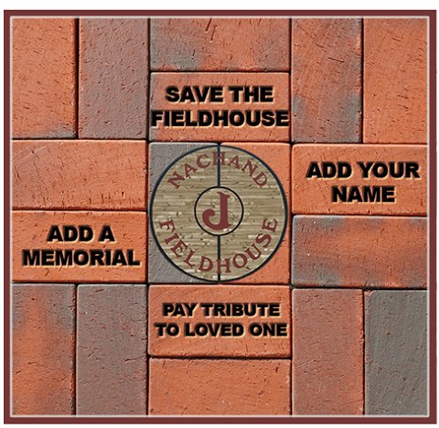 Save_Fieldhouse's tweet photo. Learn how you can get an honor or memorial paver when you donate to #SaveNachandFieldhouse at https://t.co/yIrNu4un38 https://t.co/8ajm4etvxi
