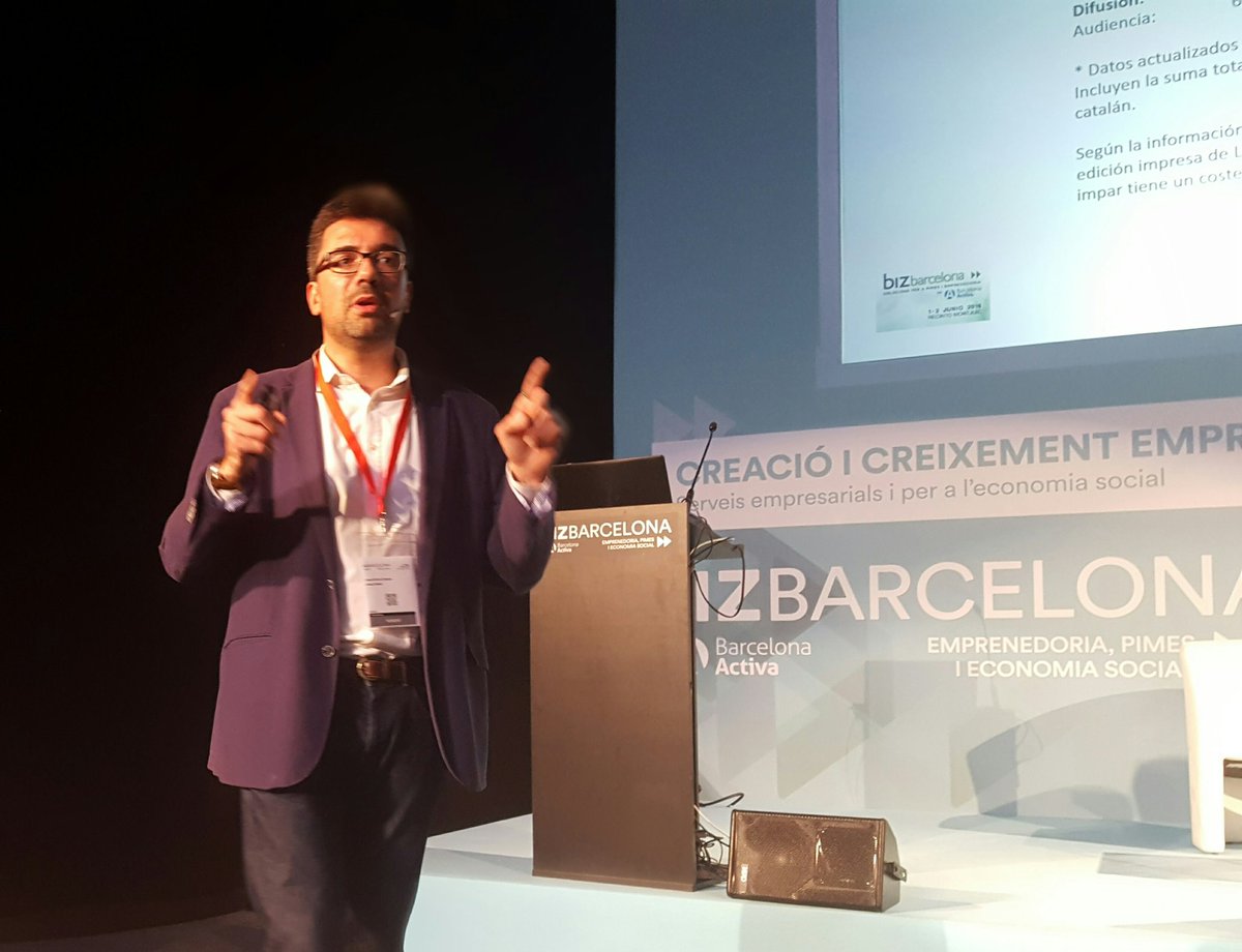 bizbarcelona's tweet photo. El valor de la comunicación para las pymes @infoCaixa_cat #bizbarcelona https://t.co/eBKuX9kA2i