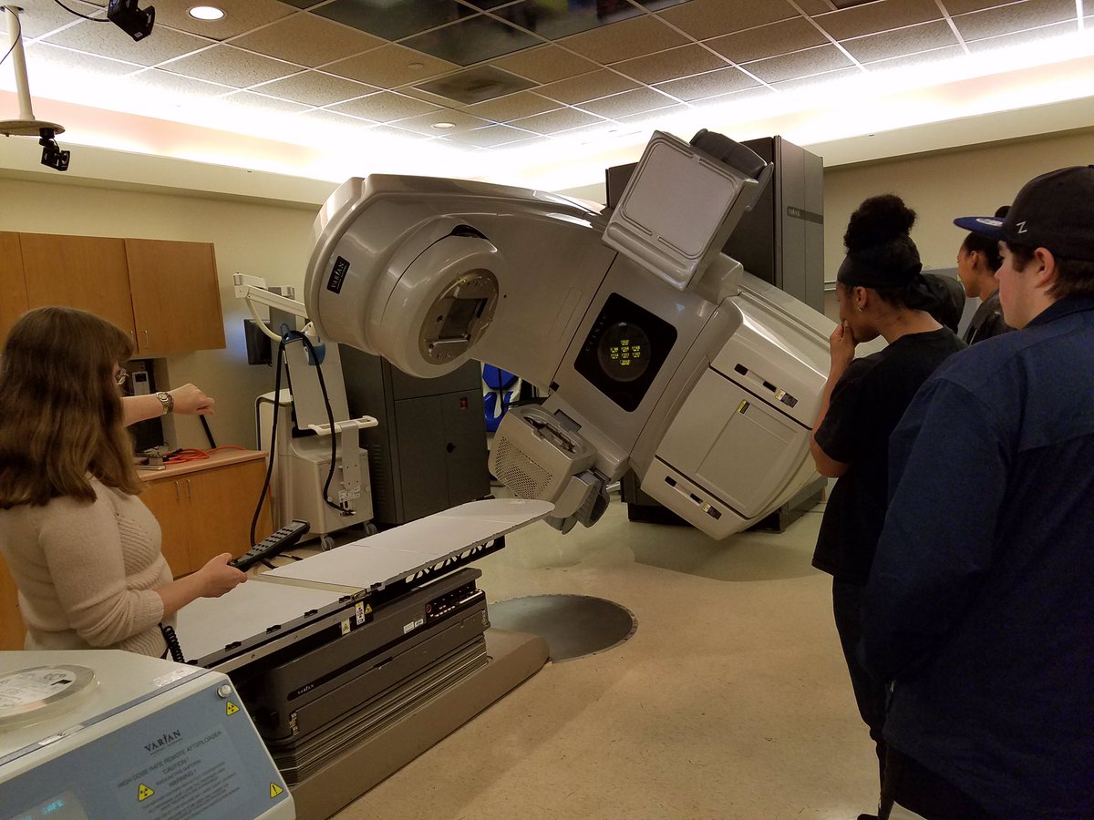 RBadleyFWPS's tweet photo. Decatur Health Careers class tours Madigan Hospital @FWPS210 #CTEfwps https://t.co/vFjuVyBe5s