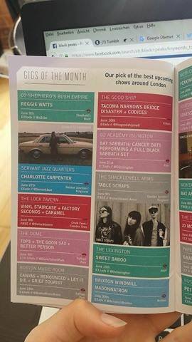 TableScrapsBand's tweet photo. Gig of the month in @londoninstereo 😎✌FREE HEADLINE SHOW at @ShacklewellArms next Friday (9 June) with @willlohmusicuk and #TheGorgons https://t.co/YXdMK9d1Nh