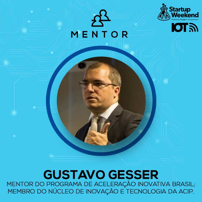 Nossos mentores no #SWIoT #SWFloripa