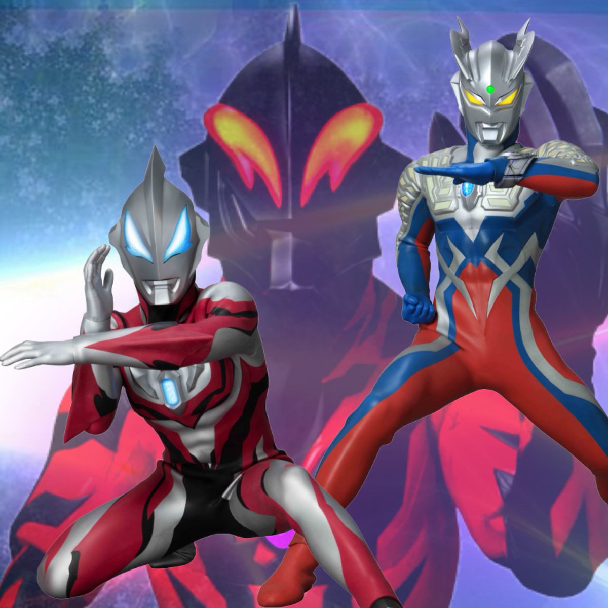 Soyaa 壁紙 アイコン 通常と3種類作ってみました ウルトラマンジード ウルトラマンゼロ ウルトラマンベリアル つかれたのでおやすみなさい