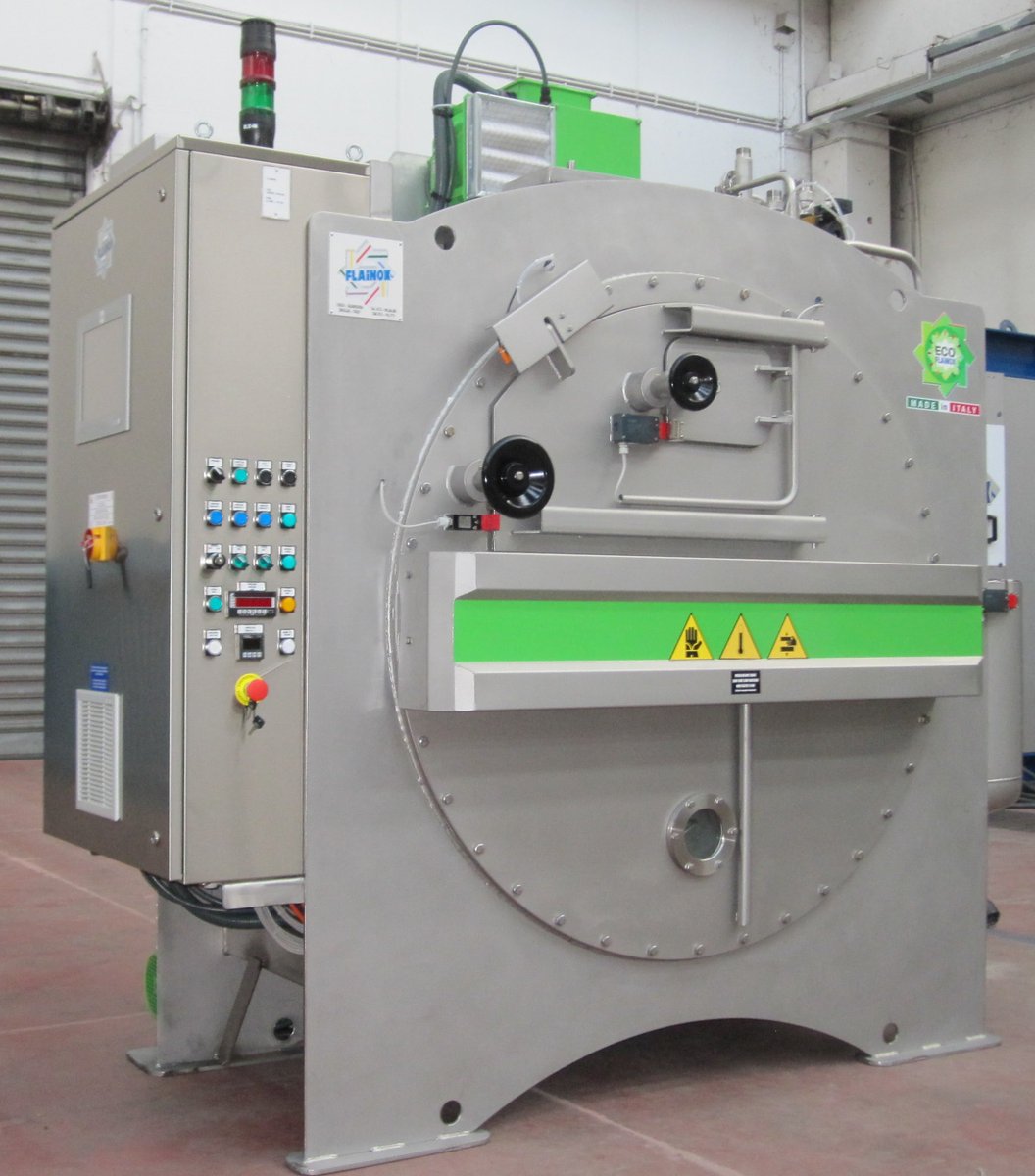 flainox's tweet photo. NEW #rotary machine #NRGDL with built-in service group #FLAINOX #dyeingmachine #garments #garmentsdyeing https://t.co/brvgMyFUSP