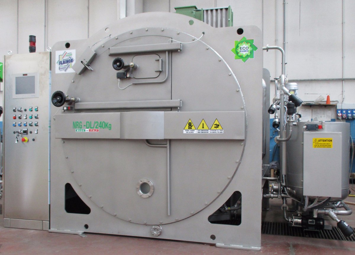 flainox's tweet photo. NEW #rotary machine #NRGDL with built-in service group #FLAINOX #dyeingmachine #garments #garmentsdyeing https://t.co/brvgMyFUSP