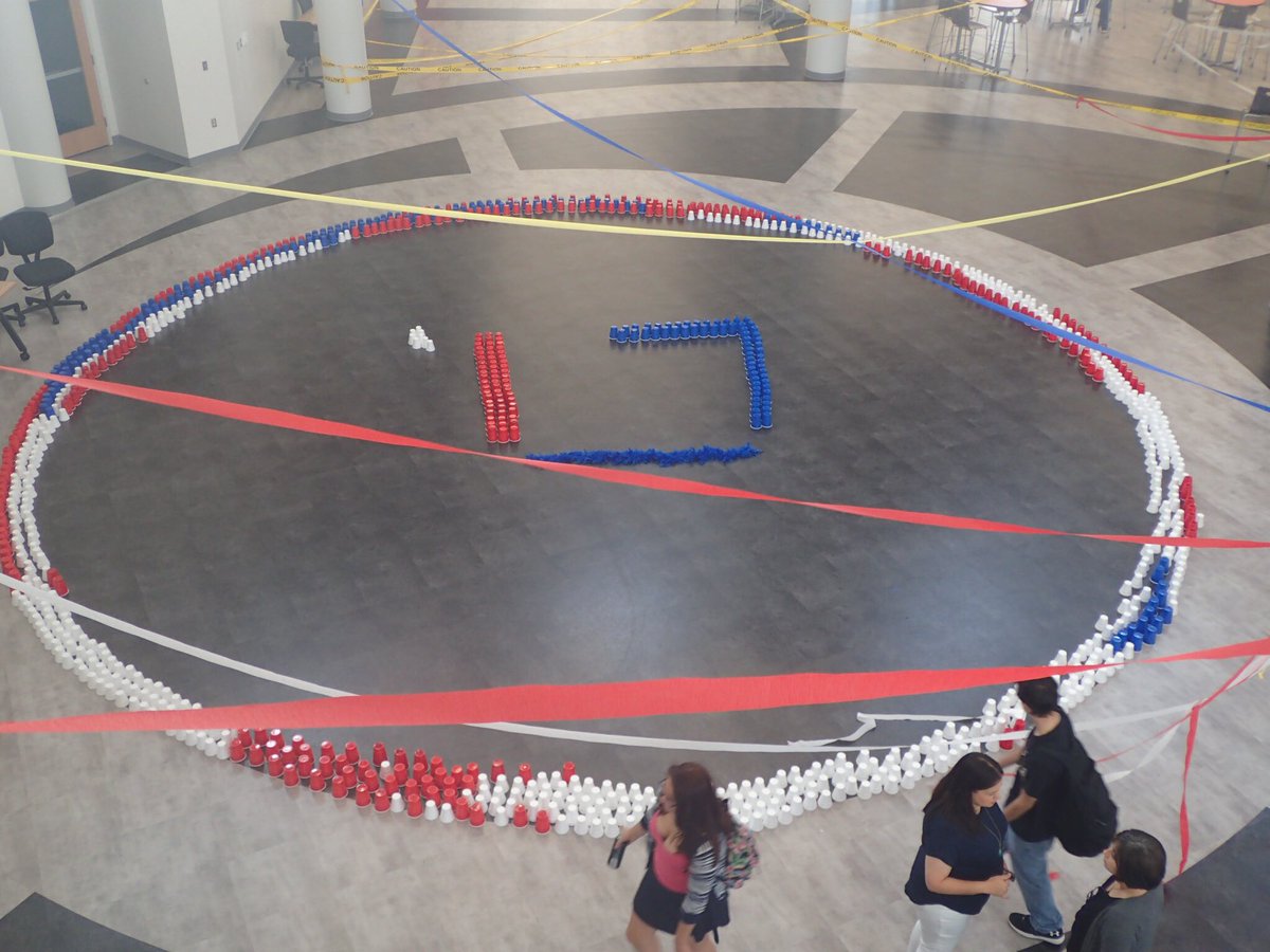 Mamma_Ritchie's tweet photo. I LOVE LOVE LOVE the 2017 VMHS Senior Prank!!! Super cute, irreverent, nondestructive. CO 2018 the bar has been set high. https://t.co/m86Qhv9WT4