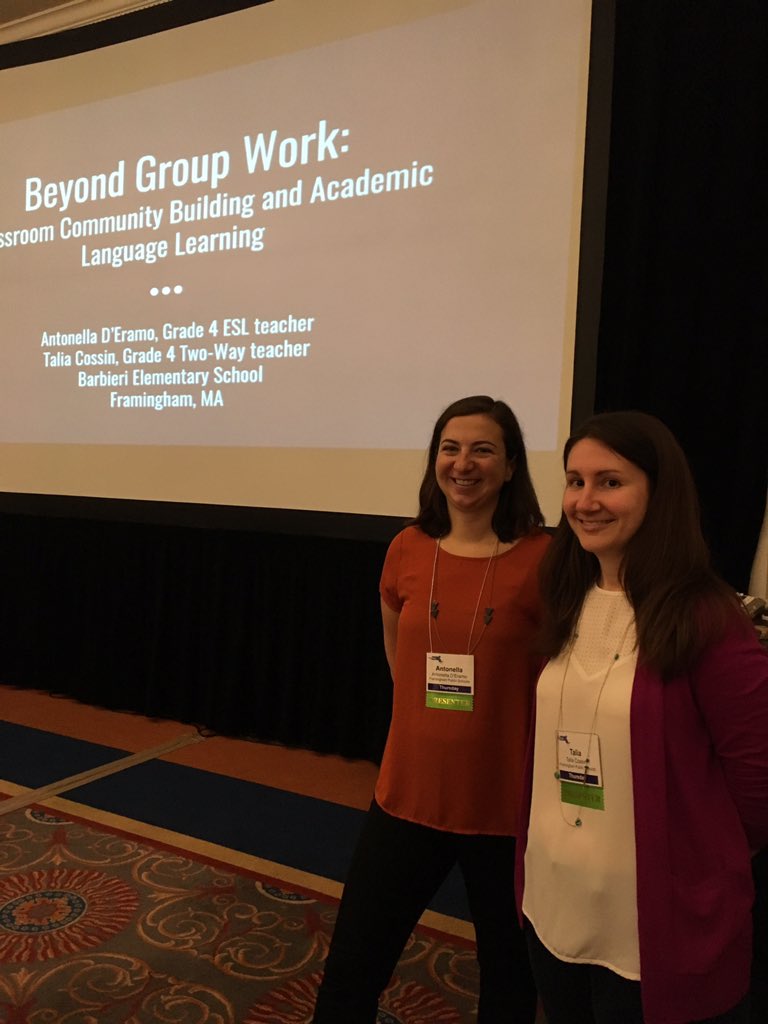 Great presentation by Barbieri teachers! <a href="/talita624/">Talia Cossin</a> <a href="/bonvvant/">Antonella D'Eramo</a> #matsol2017