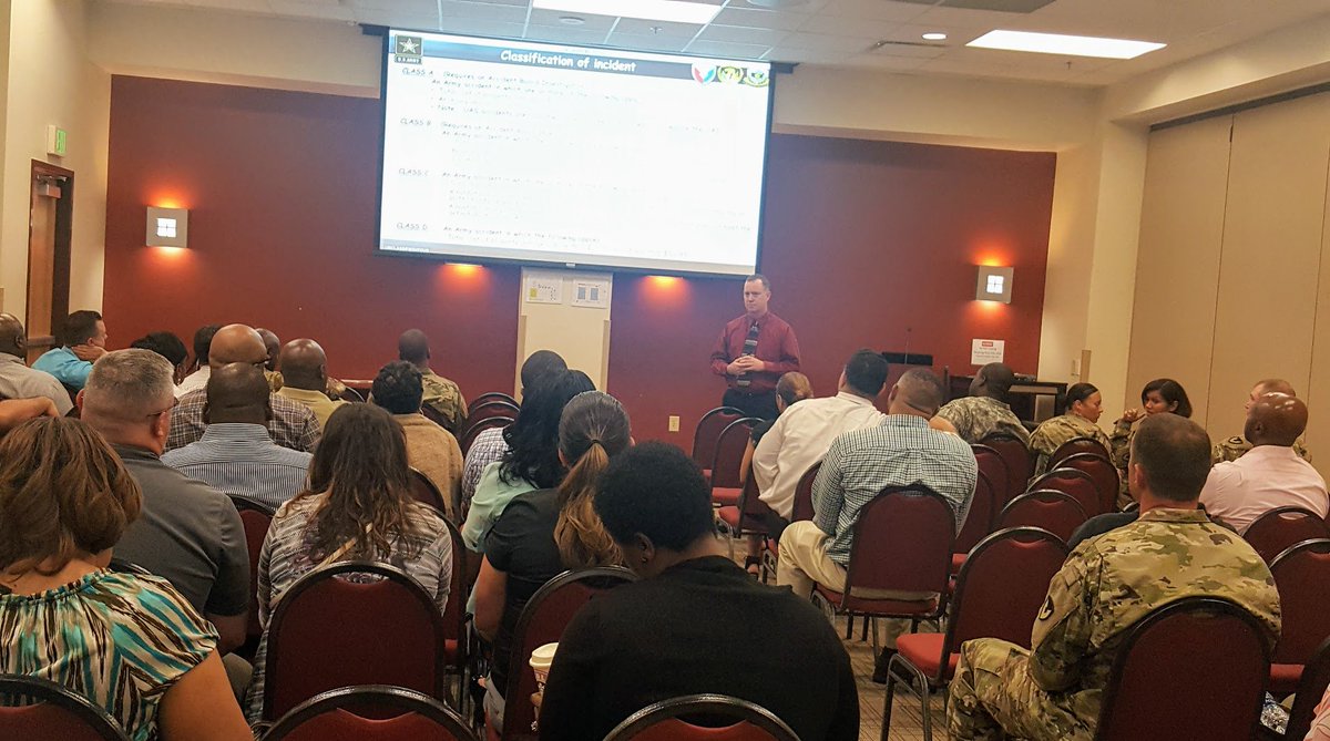 900thCBN's tweet photo. Training Day!  Mark Highland gave a very informative class on how to integrate safety into our daily operations and activities. #safetyfirst https://t.co/9D8m22hOPc