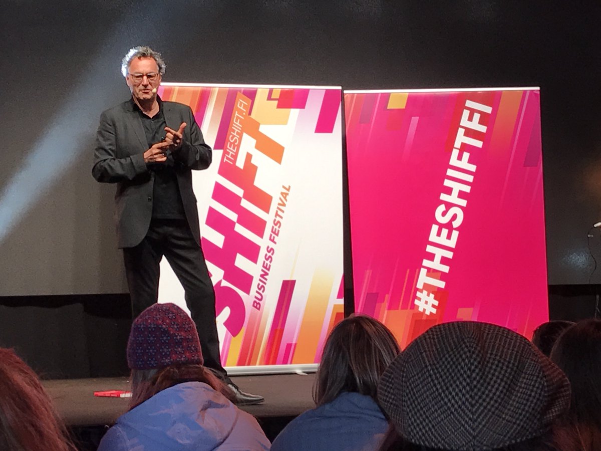 jarsjo's tweet image. The best #theshiftfi speakers: #cyborg @NeilHarbisson ja #humanandmachine @gleonhard. Thank You!