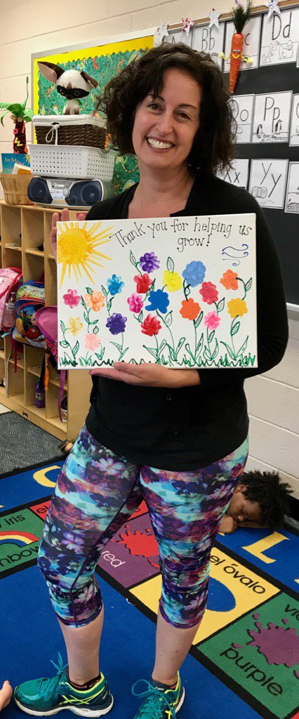 Thank you Mrs. Chrobak for being our Yogi.