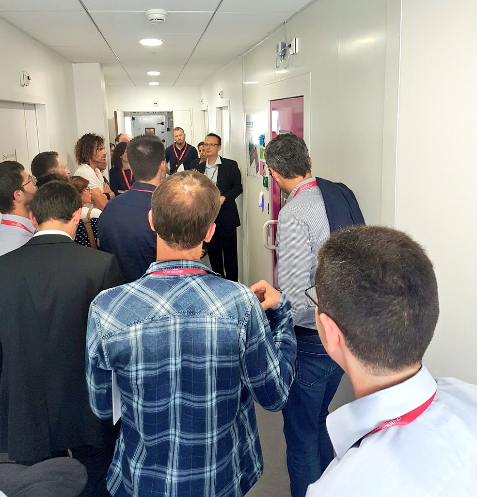 Accinov's tweet photo. A3p Bioproduction International Congress : Visite du site et des installations @Accinov https://t.co/3fTt2sTD6R