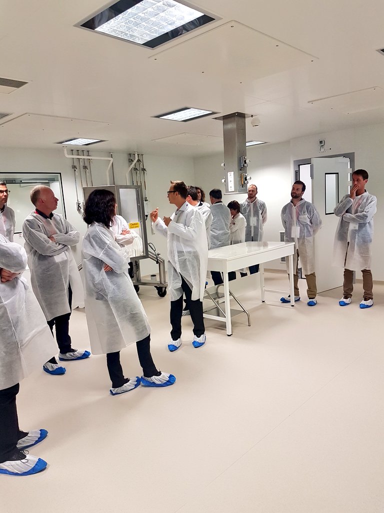 Accinov's tweet photo. A3p Bioproduction International Congress : Visite du site et des installations @Accinov https://t.co/3fTt2sTD6R