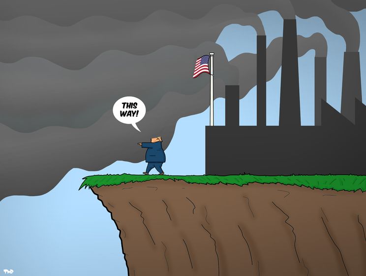 cartoonmovement's tweet photo. Some more cartoons on Trump and climate change: https://t.co/799DI41ljV w/ @Royaards @Cartoonist_Dino &amp; @amorimail https://t.co/yHCoGQUuhV
