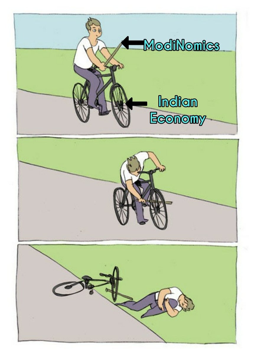 vellurtweets's tweet photo. Current situation of Indian Economy. Modi destroyed it.
#JumlaUpGDPdown #3yearsfailed https://t.co/2ycBQ9HN1q