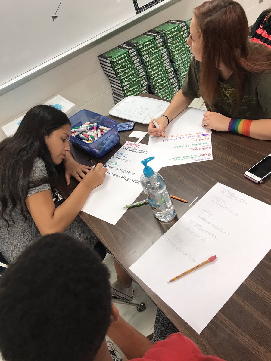 mrsdouglasmath4's tweet photo. It may be June, but learning is still fun in Room 215! #bigpaperisfun @WeAreSMSpartans https://t.co/u2kXBbcUZ3