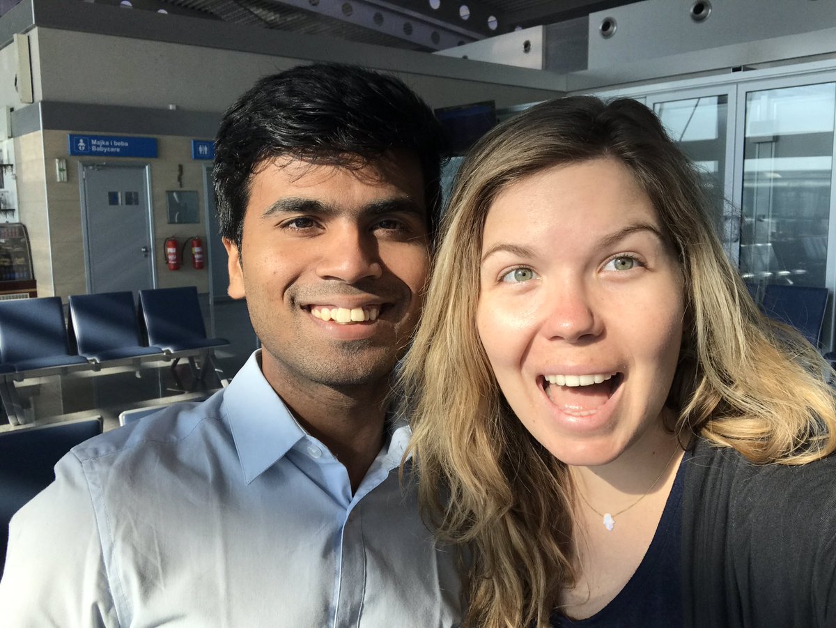 Virginiasalask's tweet photo. One of my favourite people I met at the #sparkme conference β₯οΈ @sharadtalks #futuregloballeader #airportbuddies https://t.co/iPsGBEIY4V