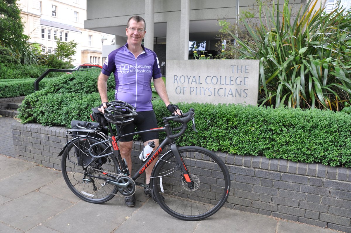 RCPhysicians's tweet photo. 2,018 miles for 2018. Follow @bodgoddard progress on the #RCPCharterCycle. #2018for2018 https://t.co/Qo1qFMvHUv https://t.co/fVOs63QWOu