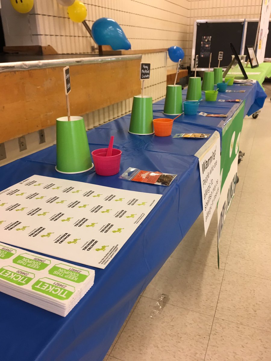 LaunchburySam's tweet photo. What flavour will you try? #entomophagy @TwinxEntomo @mommakatpayne @SCDSB_Schools @Itoor_SCDSB @EntomoFarms https://t.co/6ekAaadHvL