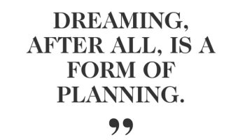 ASeviction's tweet image. #ThursdayThoughts "Dreaming After All, is a Form of Planing"