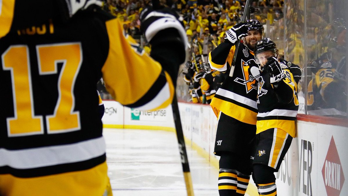 penguins's tweet photo. Five game-winning goals in a single postseason... Yeah, that's a NHL rookie record.

Guentzel's historic run: https://t.co/BNrJihKGNp https://t.co/gYOhIBPVOX