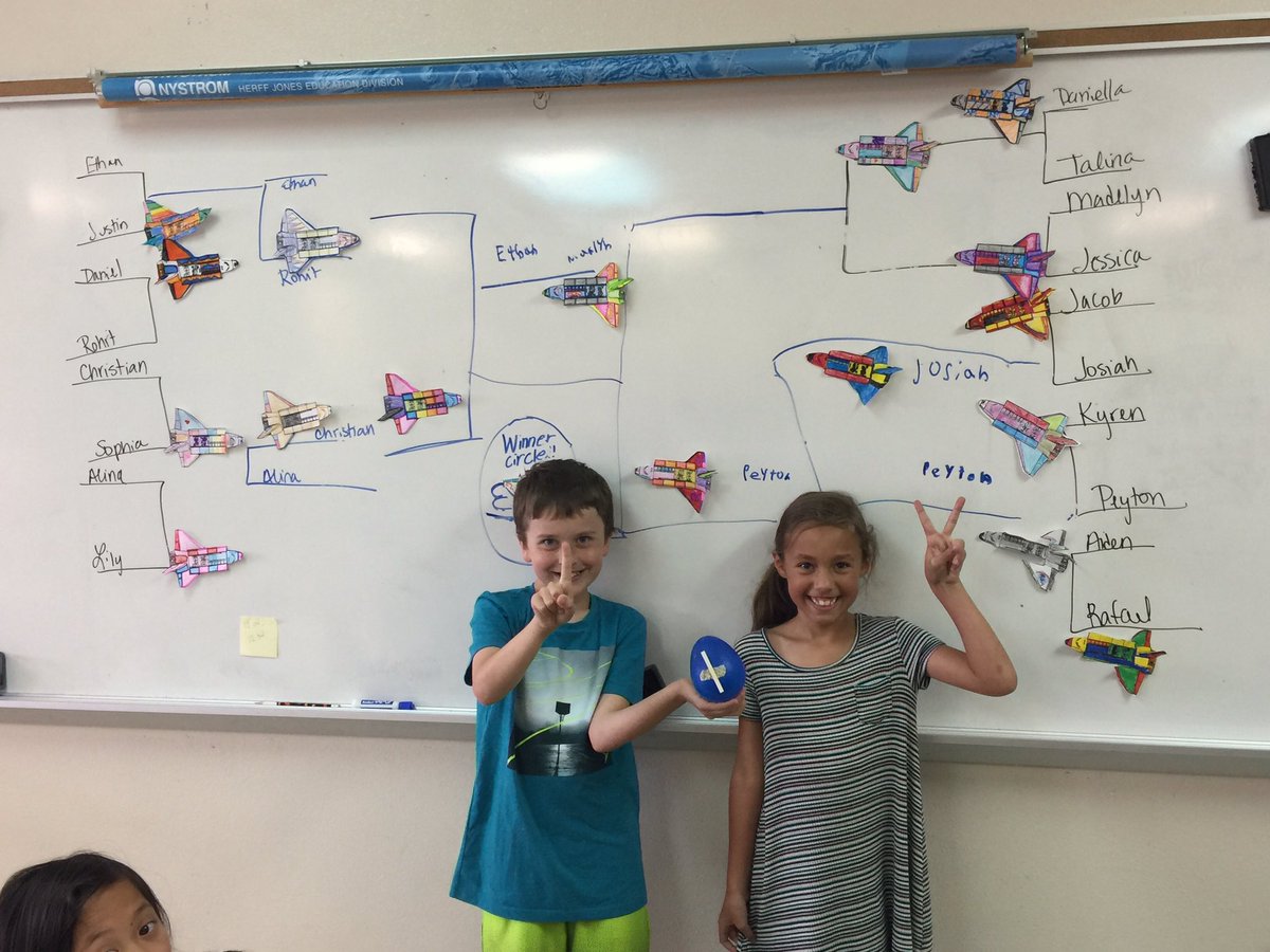 KathrynEBowden's tweet photo. Balloon Rocket Races Winners π #HoffmannStrong https://t.co/04o1UOWLsa