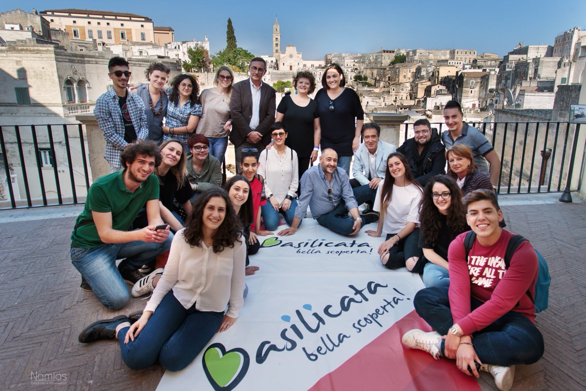 Italia's tweet photo. Diamo il benvenuto alla comunità di @basilicata_tur! Nei prossimi 7gg ci farete fare tante belle scoperte! #webasilicata @Matera2019 https://t.co/fPMd4mEwGM