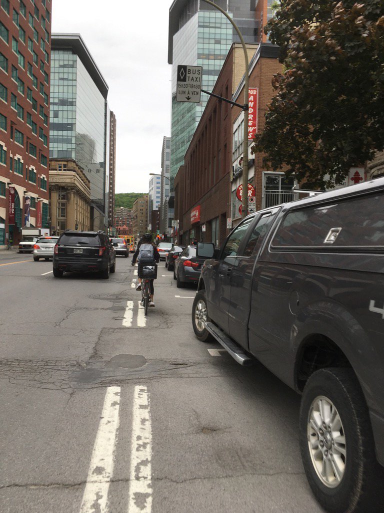 TomRJP's tweet photo. #cubike week! @concordia. Gettin' it done this morning. Nice to see fellow travellers. https://t.co/UyA4oi8c8L