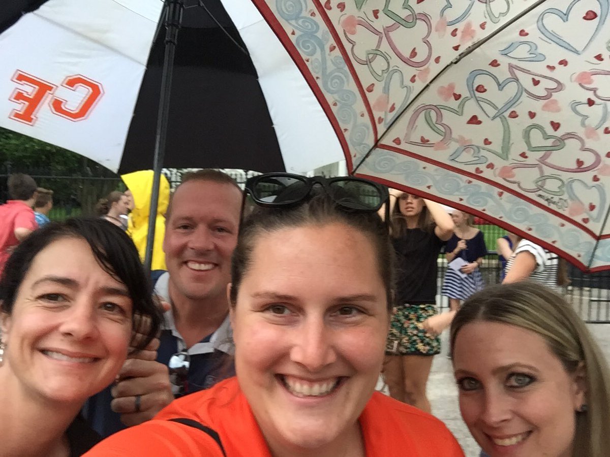 HINeSMnSTEM's tweet photo. Rain or shine #Bus2 chaperones are having a ball #CFinDC #CFEVS https://t.co/BvGx1bLOWb