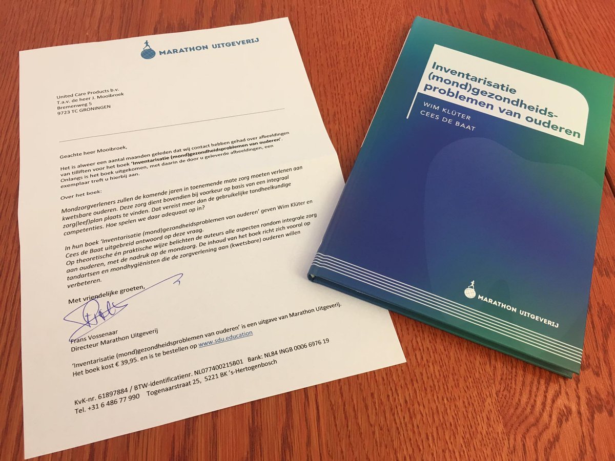 UnitedCareTweet's tweet photo. Prominente rol voor passieve #tillift en actieve #stalift in het boek "Inventarisatie (mond)gezondheidsproblemen van ouderen" #Trots! https://t.co/rJIILkEwMV