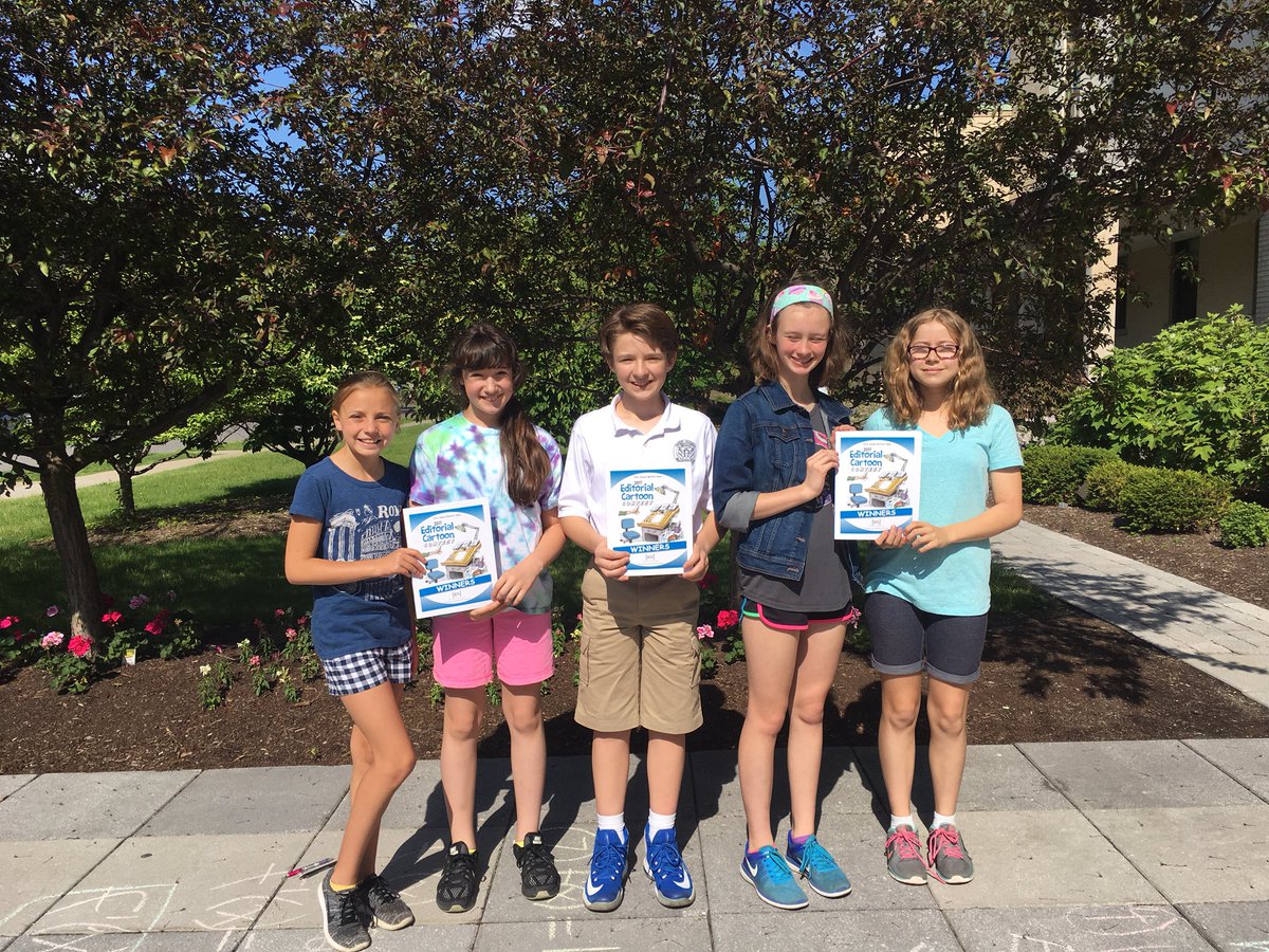 NardinAcademy's tweet photo. We are so proud of our amazing students selected by the @thebuffalonews as 2017 Editorial Cartoon Contest winners!👏🏻🏅https://t.co/FiUoCa7kpM https://t.co/kGhK1YmQMg