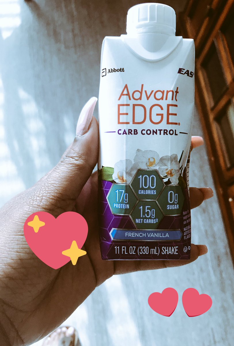 KMJohnsonDavis1's tweet image. I am excited this morning because my favorite protein shake by @EAS the AdvantEdge #CarbControl is back! Ohh how I missed my morning drink!