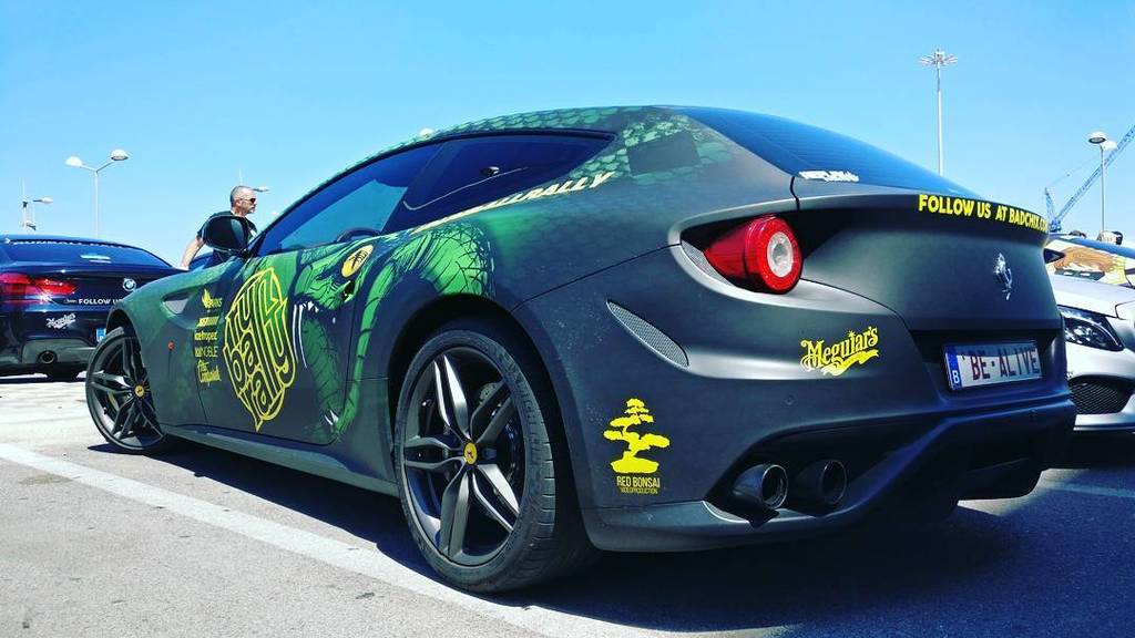 Red_Bonsai_'s tweet photo. He finally made it! #runballrally #runballmedia #redbonsai #ferrari #ff #sony #cinematography https://t.co/i22vaRj5bG https://t.co/yaw3Feu10F