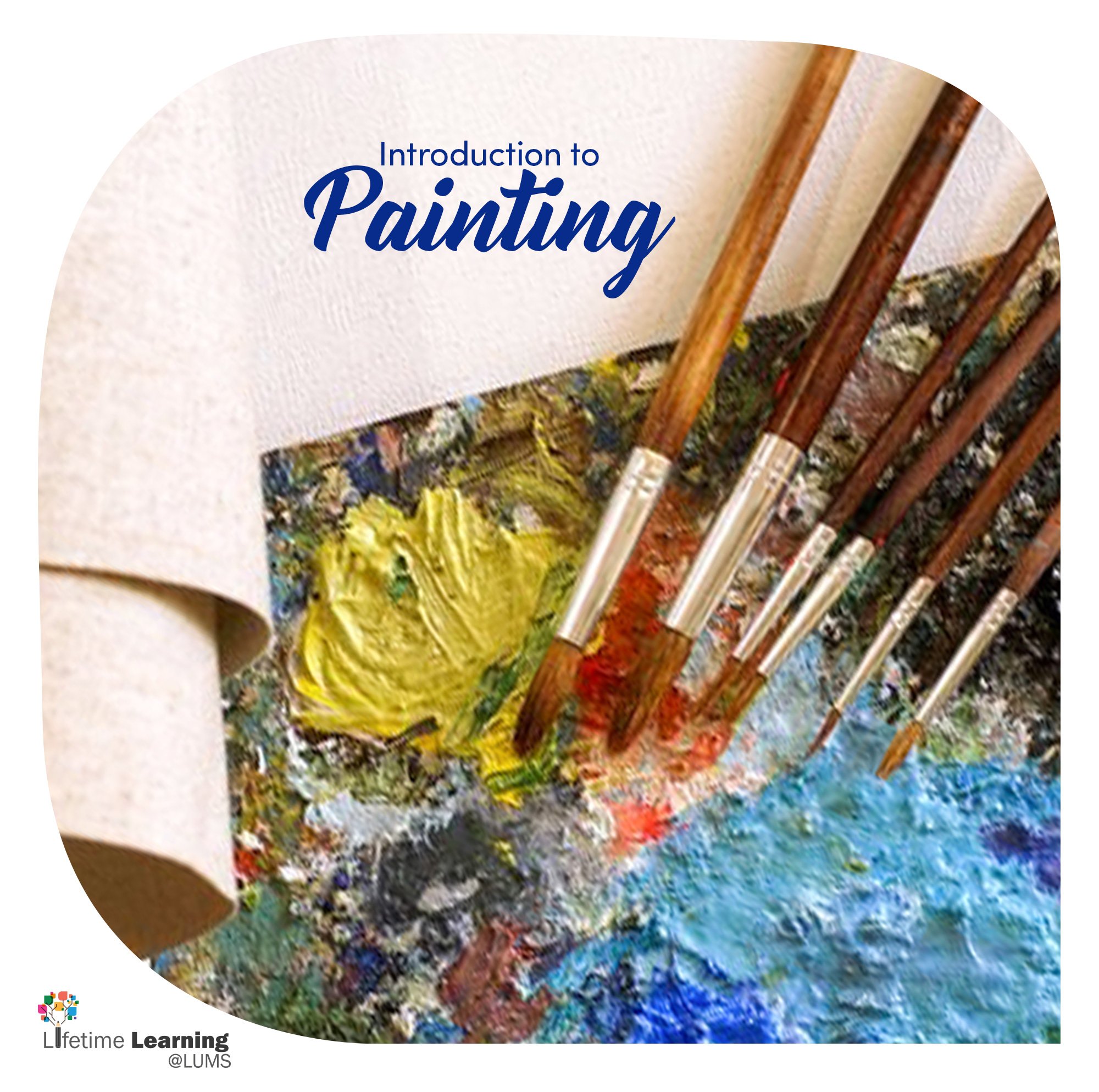 LUMS on Twitter "Create your own world on canvas! Join short Painting
