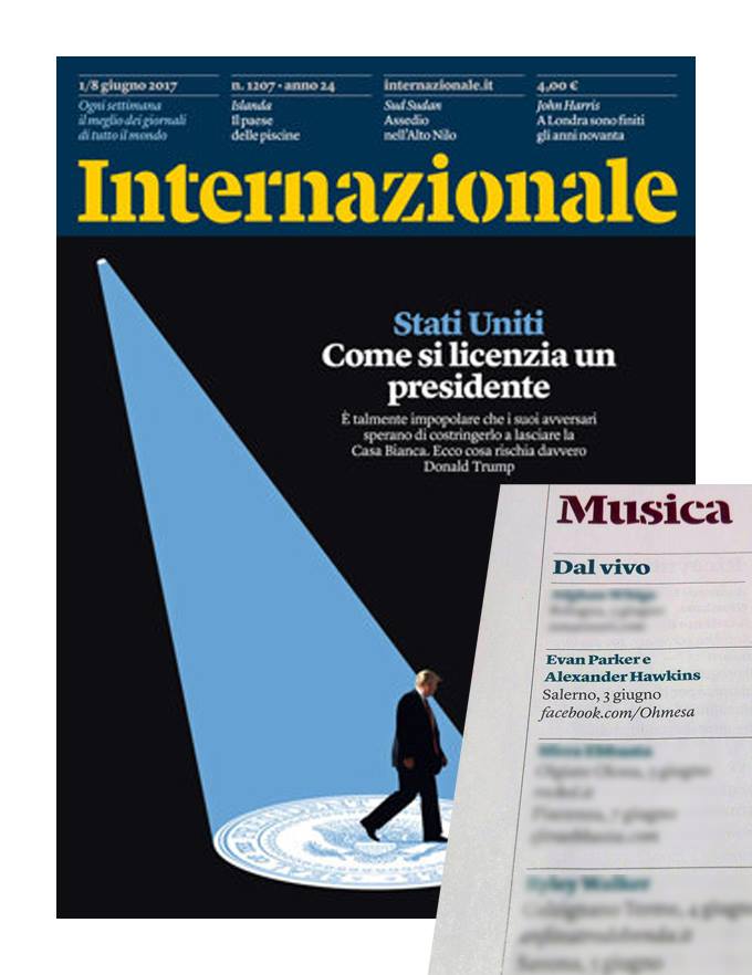 su @Internazionale:

#EvanParker & #AlexanderHawkins (+ Anacleto Vitolo @AVKprod ) // #Salerno #freejazz

bit.ly/EvanParker_Ale…