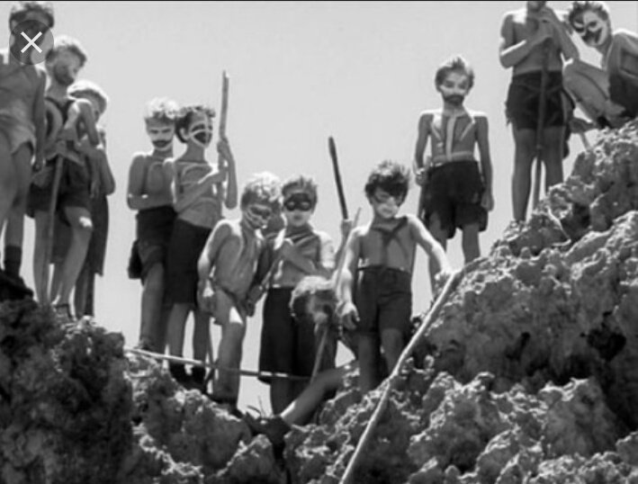 eddie_ritter's tweet photo. @SBoddePMHS #LOTF12 #LOTFclickbait Strange creepy children found on an unknown island in the middle of the ocean click picture with caution. https://t.co/W1UXrGbbRA