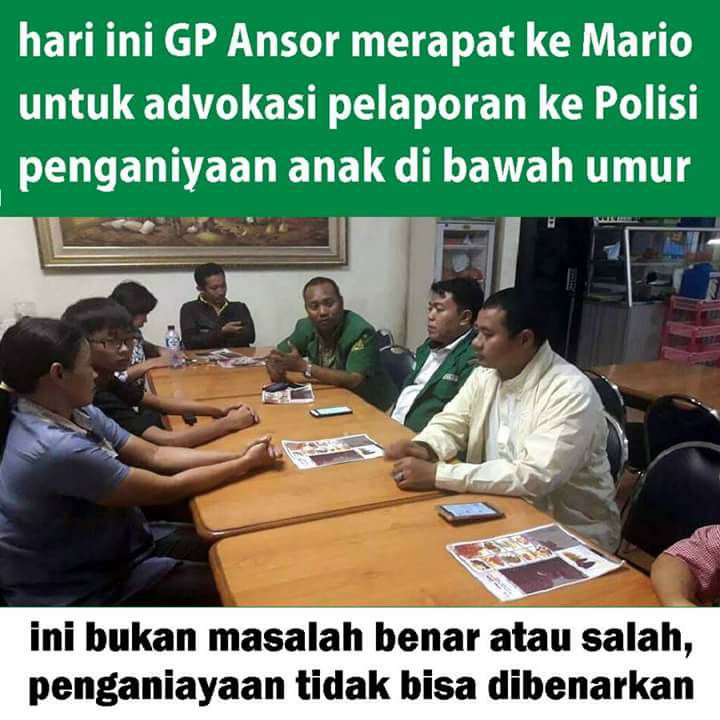 Dennysiregar7's tweet image. GP Ansor terus maju.. kali ini sudah tidak pakai sistem bertahan tapi mulai menyerang.. Ganbate ! @Ansor_Satu @ansor_jatim @jokowi @addiems